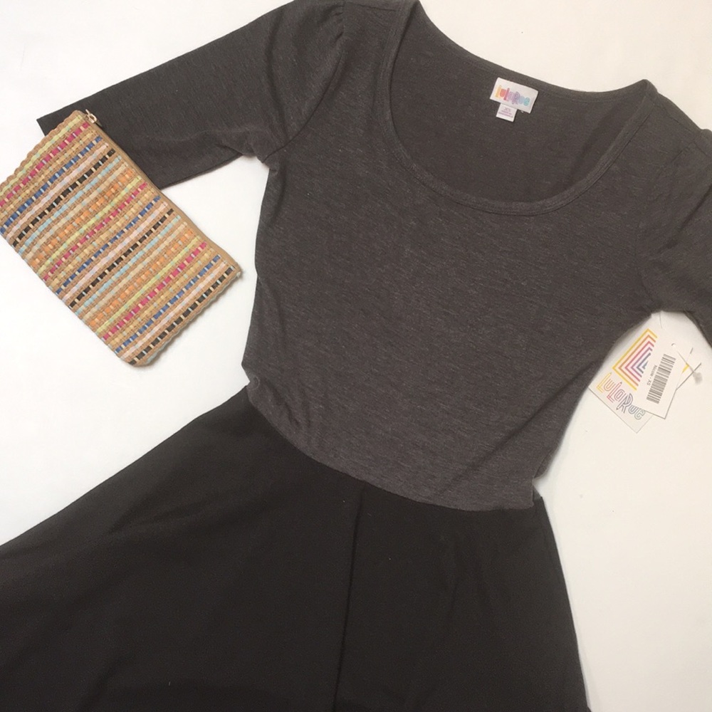 Grey/Black SOFT Nicole XS, NWT